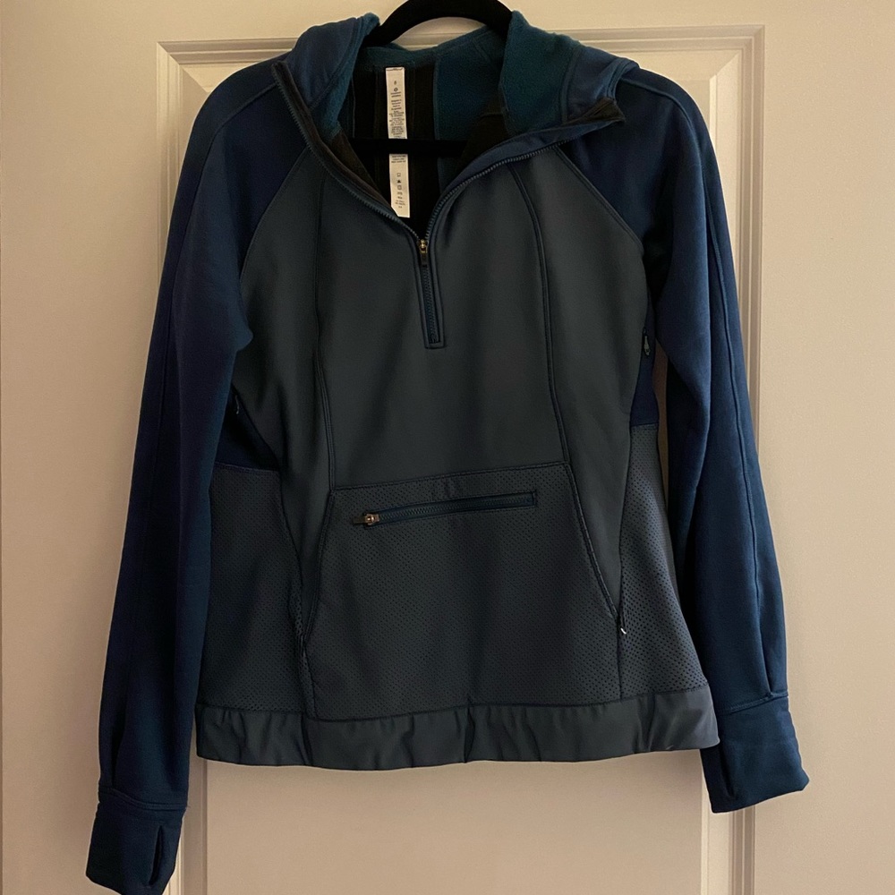 Lululemon light reflective quarter zip hoodie